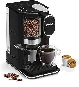 Coffee machine with grinder