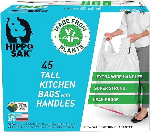 Hippo Sak Tall Kitchen Bags with Handles
