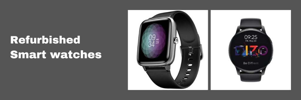 Renewed vs Pre Owned Smartwatches
