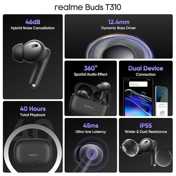 open box realme Buds T310