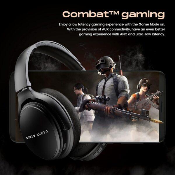 Boult Audio Anchor Bluetooth Wireless gaming Headphones
